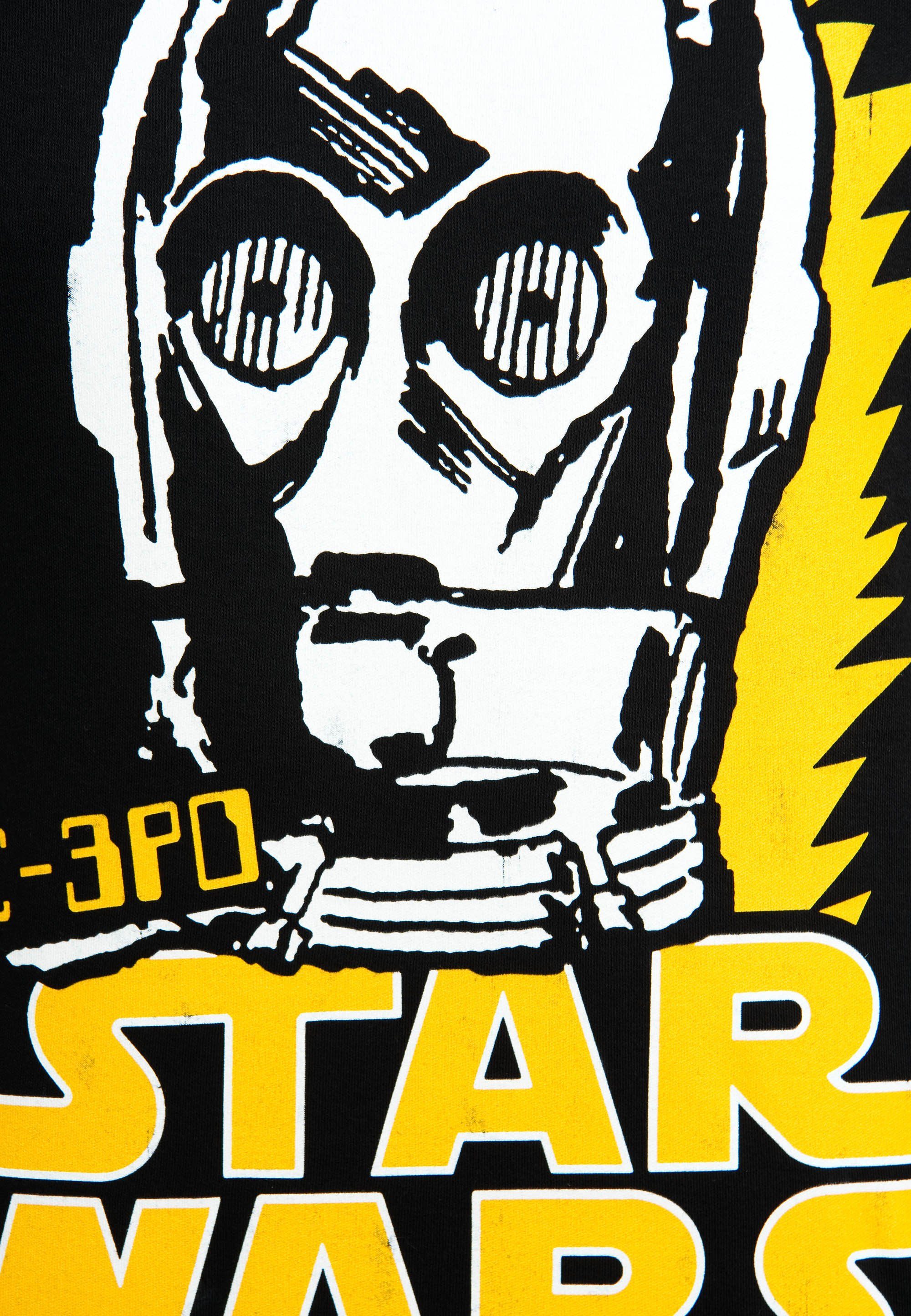 LOGOSHIRT T-Shirt C-3PO mit C-3PO-Print