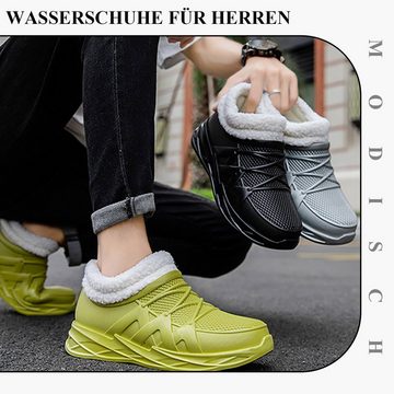 Daisred Regenschuhe Herren Outdoor wasserdicht Wasserschuh