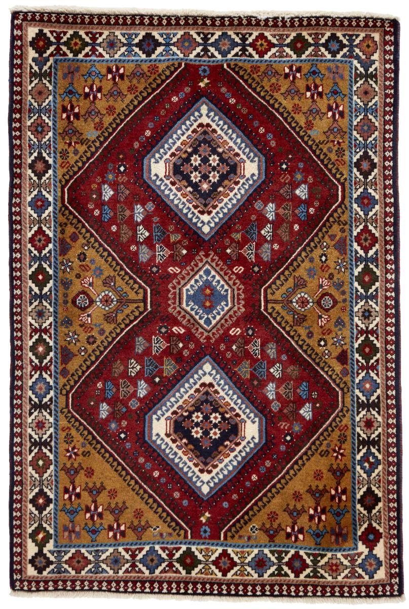 Handgeknüpfter 12 Perserteppich, rechteckig, Orientteppich Orientteppich mm Trading, Höhe: Yalameh Nain 102x151 /