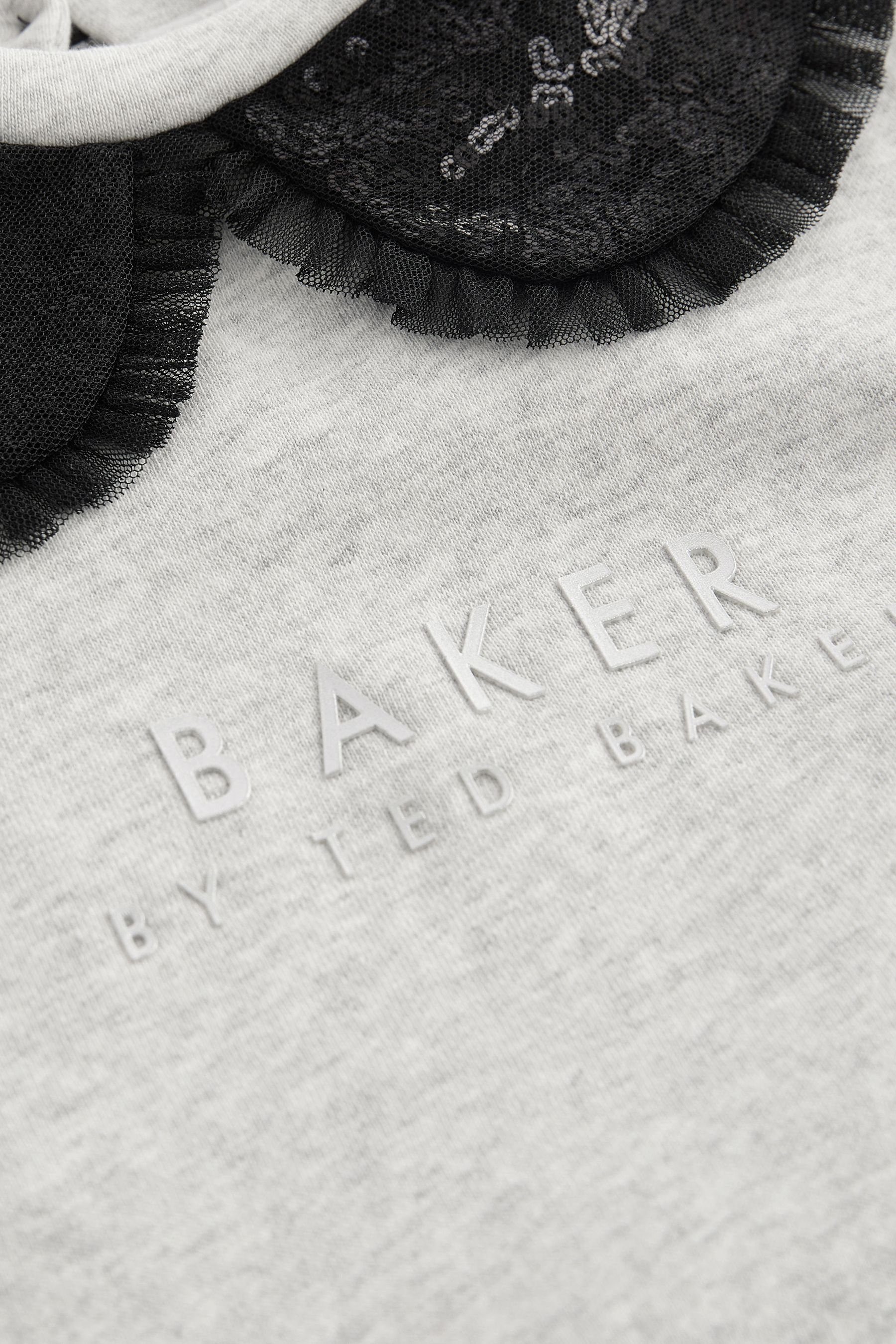 Ted Pullover Baker & Baker Leggings Baker Ted (2-tlg) und Paillettenleggings by by Shirt Baker