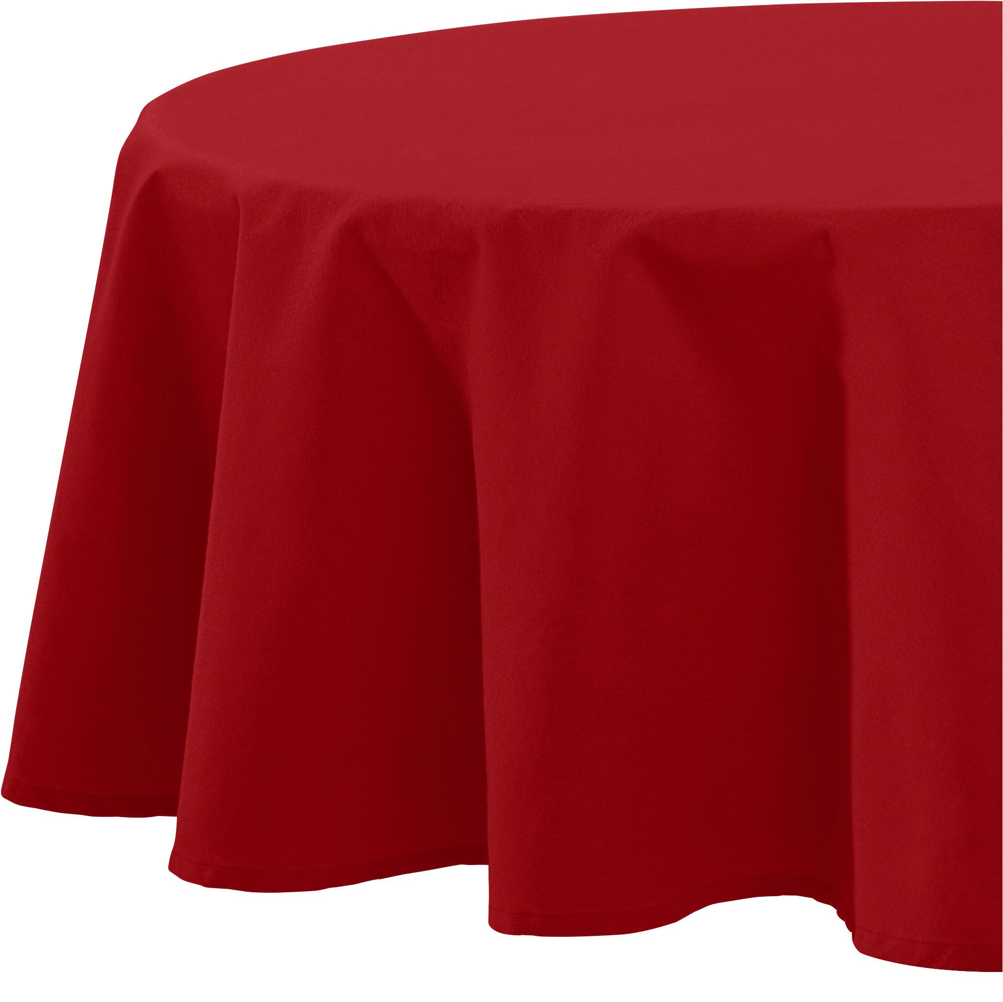 REDBEST Tischdecke Tischdecke "Seattle", Baumwolle Uni