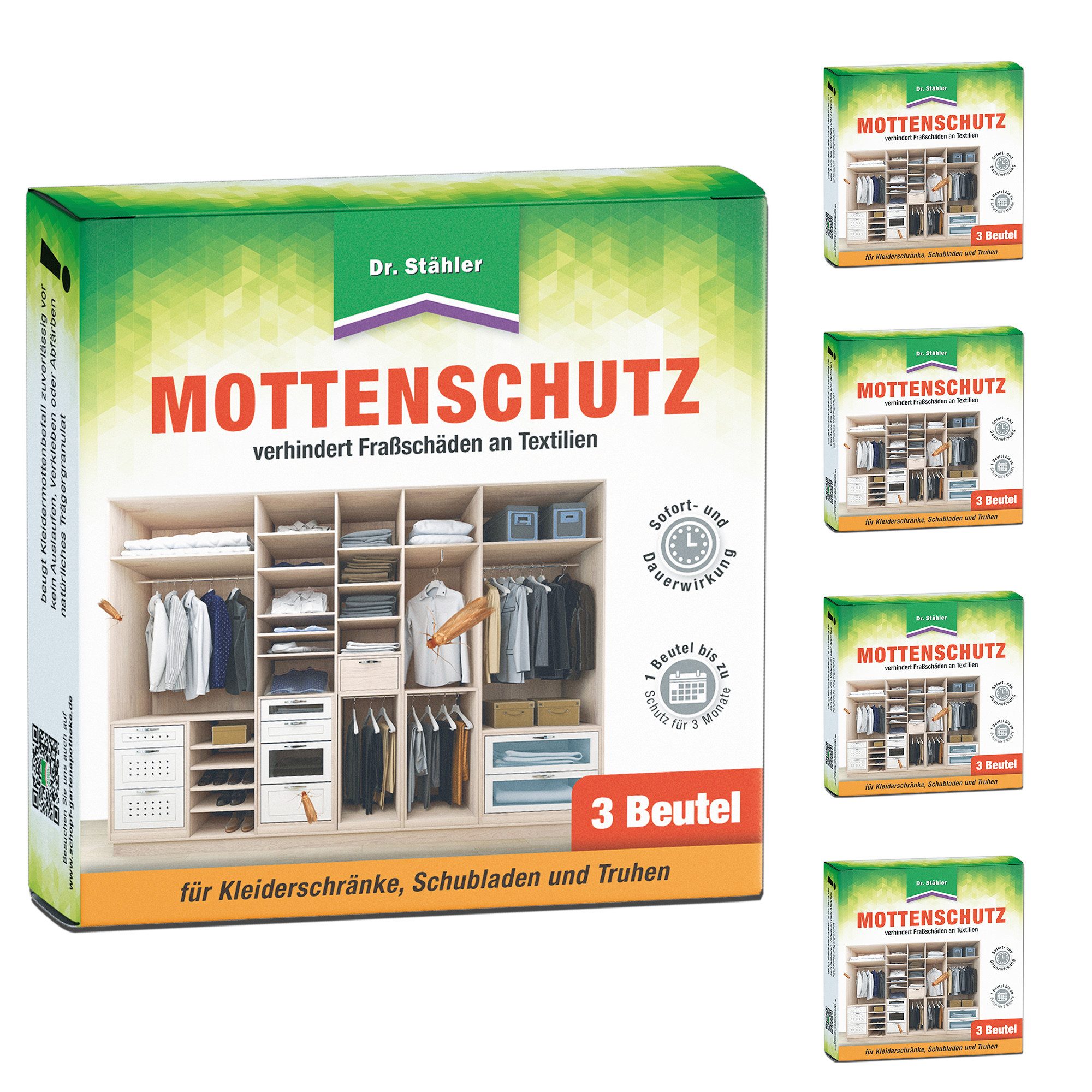 Insektenfalle Effektiver Mottenschutz: Duftbeutel gegen Fraßschäden an Kleidung