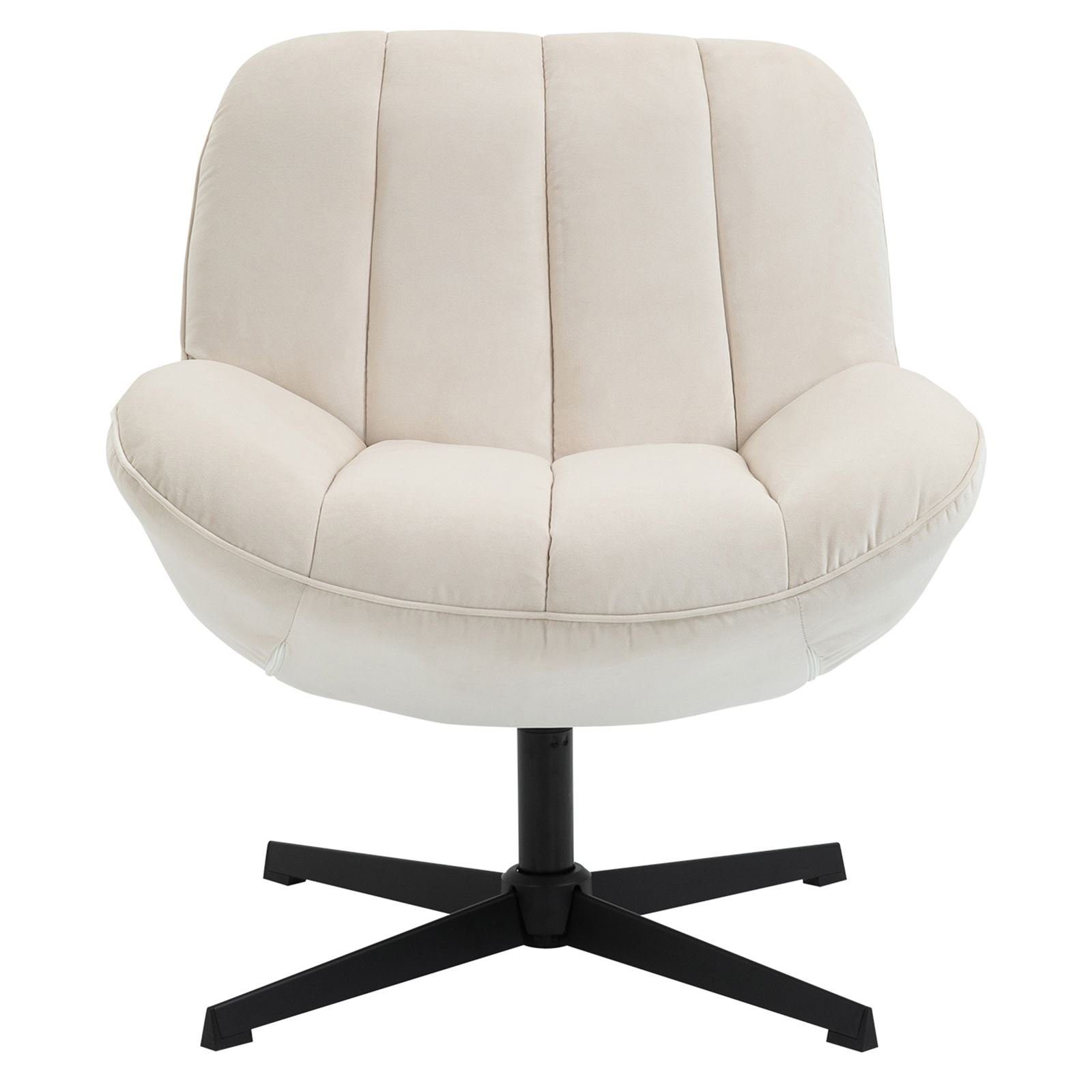 CARO-Möbel Sessel TINOS, Loungesessel drehbarer Polstersessel günstig online kaufen