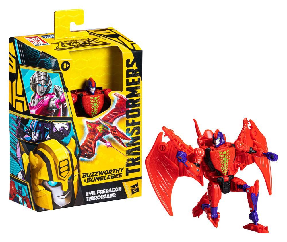 Hasbro Actionfigur Transformers Generations Legacy Buzzworthy Bumblebee DLX Class Evil Pr