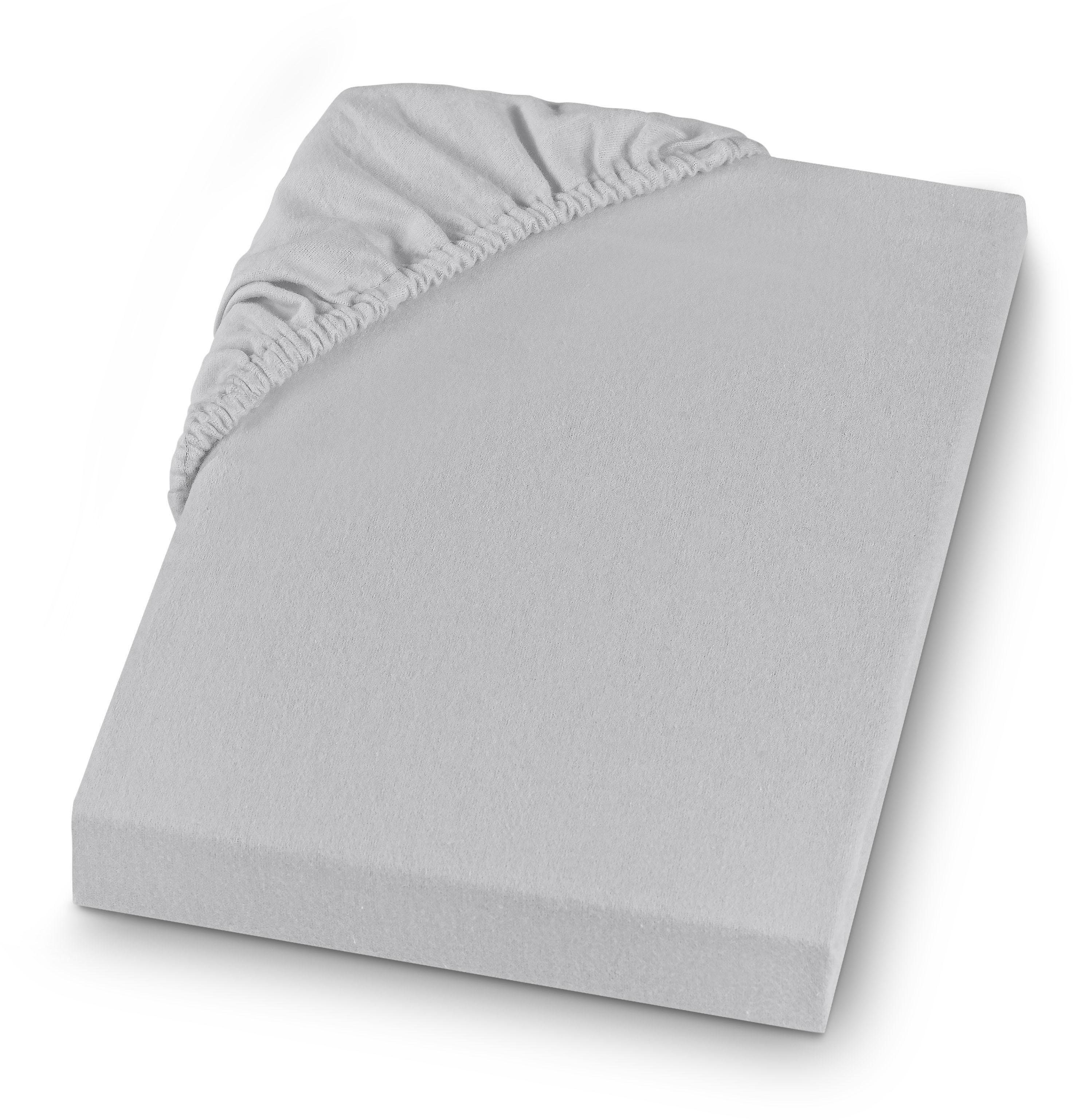 SETEX Spannbettlaken Feinbiber in Gr. 70x140, 90x200, 140x200 oder 180x200 cm, Feinbiber, Gummizug: rundum, (1 Stück), für Matratzen bis 23 cm Höhe, Winter, Bettlaken