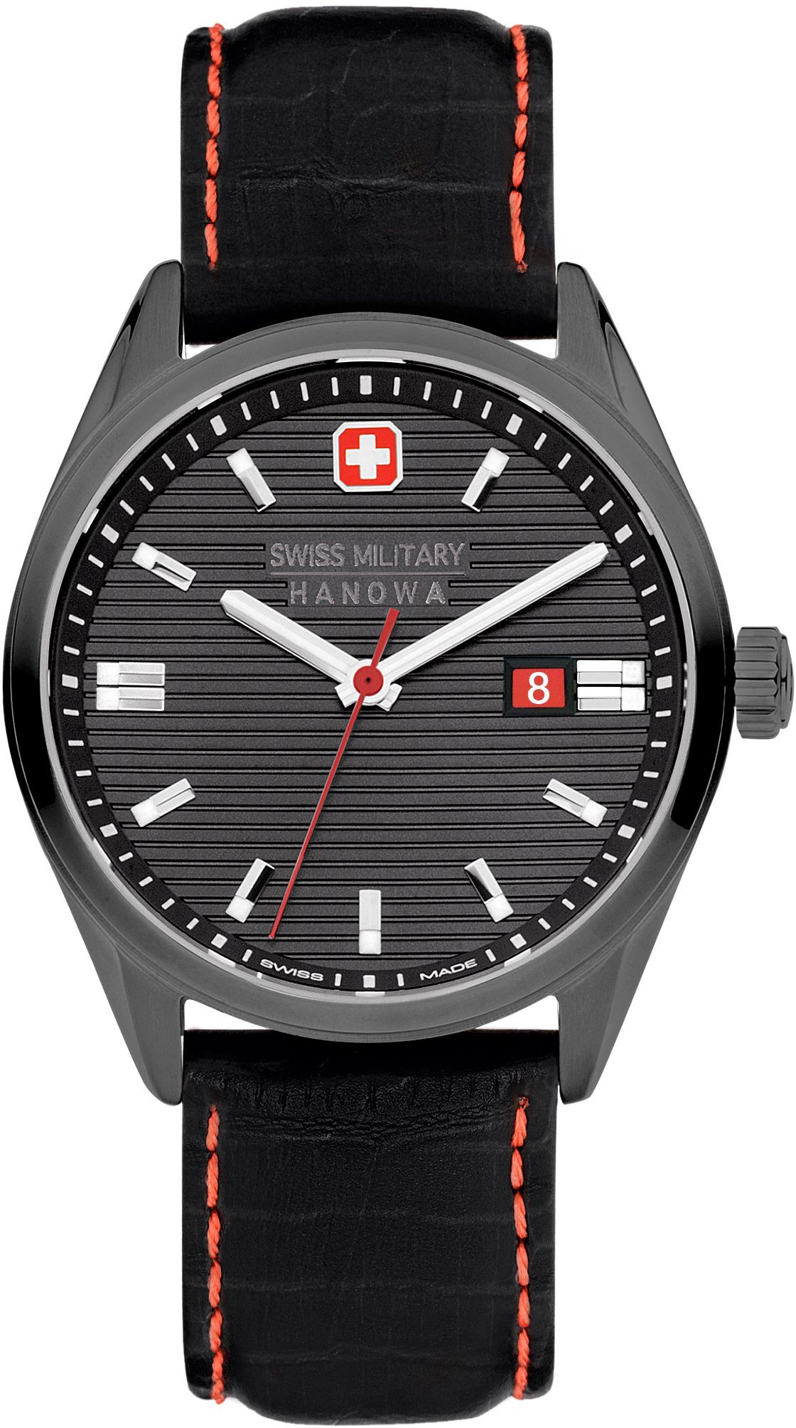 Top-Titel Swiss Military SMWGB2200140 ROADRUNNER, Grau Hanowa Uhr Schweizer