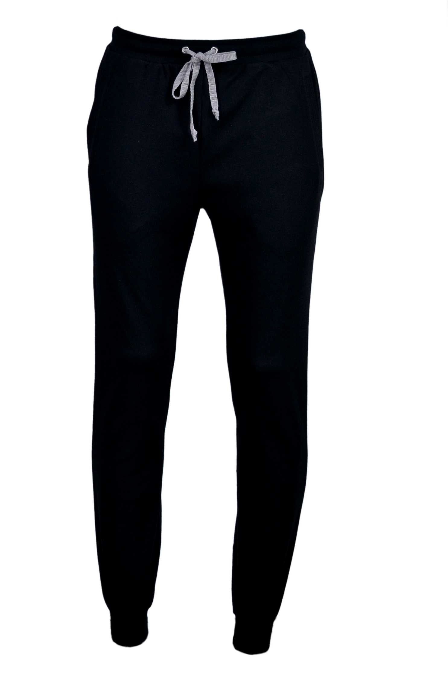 Hajo Sweathose Herren Sweathose mit Bündchen, Premium Komfort