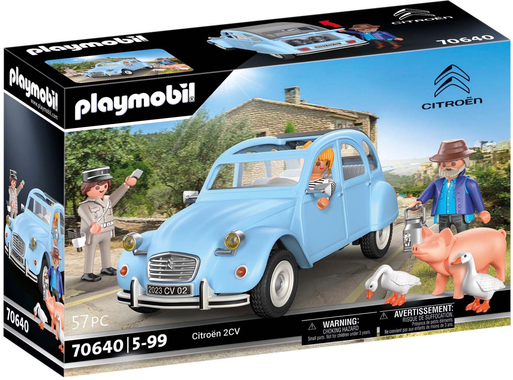 Playmobil® Konstruktions-Spielset Citroën 2CV (70640), (57 St)