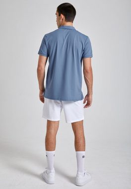 SPORTKIND Funktionsshirt Golf Polo Shirt Kurzarm Jungen & Herren grau blau