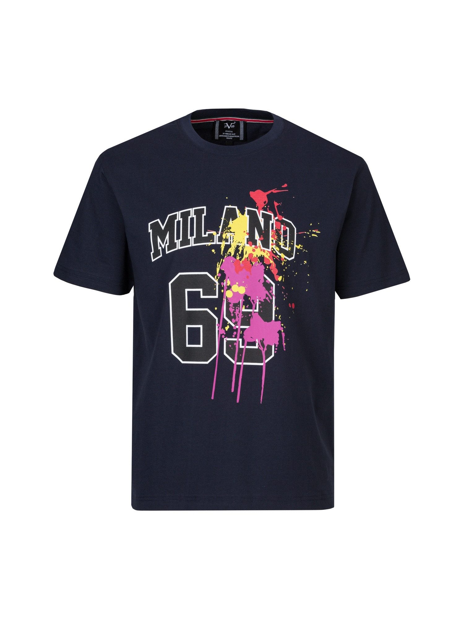 19V69 ITALIA T-Shirt Tamaro Milano 69 (1-tlg)