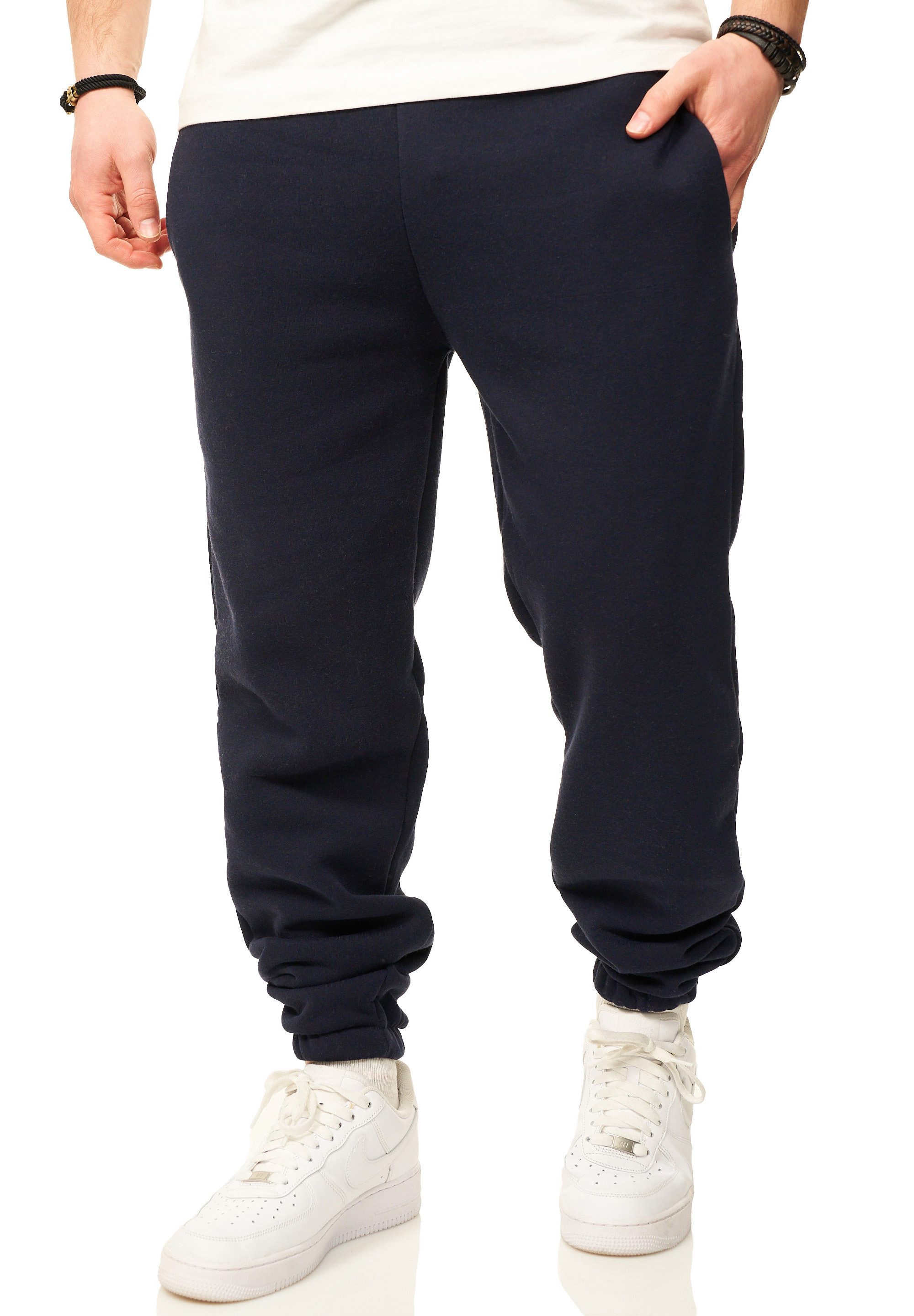 Jogginghose im Straight-Fit als Lange Trainingshose Sweatpants