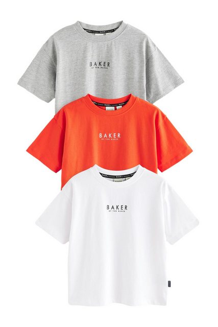 Baker by Ted Baker T-Shirt Baker by Ted Baker T-Shirts im 3er-Pack (3-tlg) günstig online kaufen