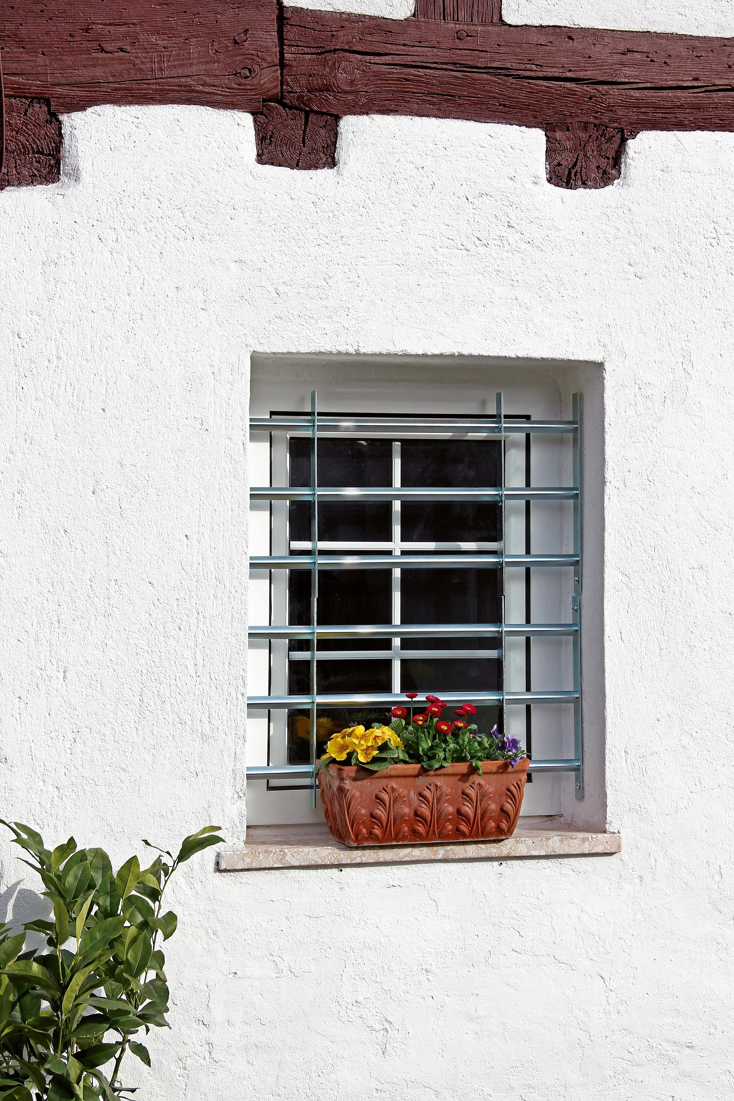 Alberts Fensterschutzgitter cm Basic, 70-105x30 Secorino BxH