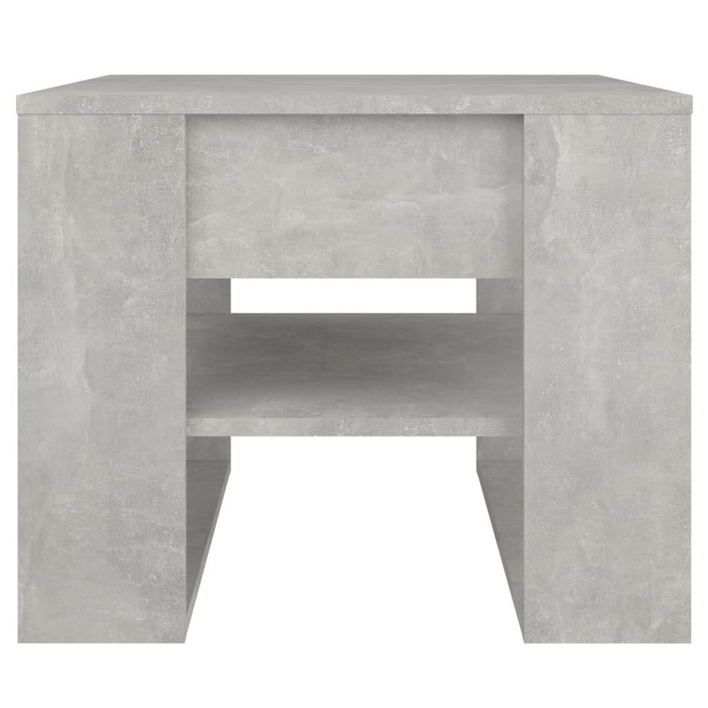 vidaXL Couchtisch Couchtisch Betongrau 55,5x55x45 cm günstig online kaufen