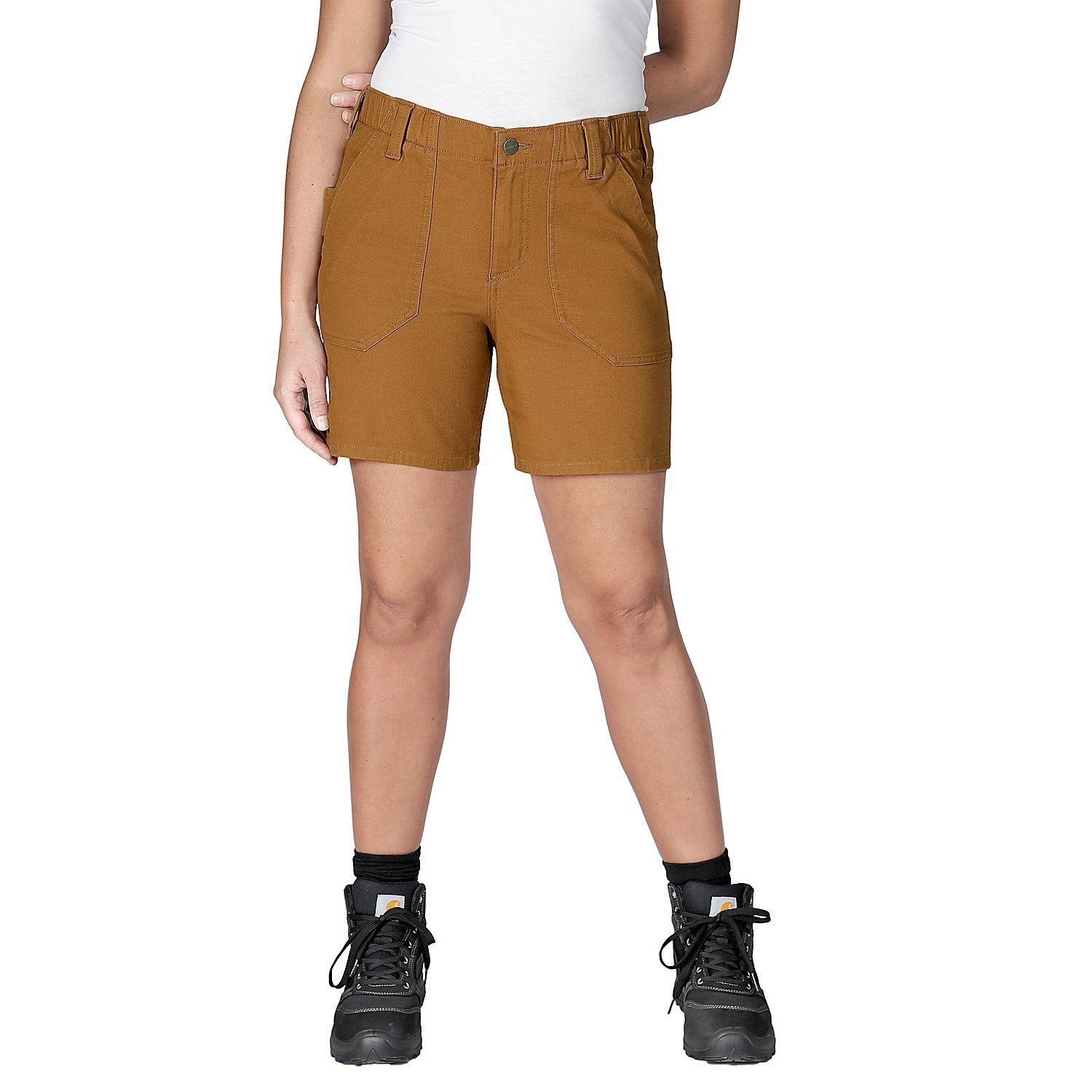 Carhartt Shorts Relaxed Fit Canvas Damen