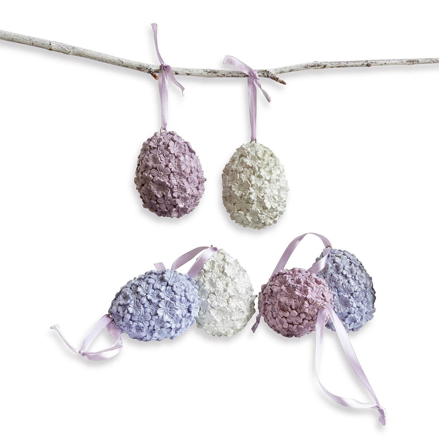 Mirabeau Osterei Osterei 6er Set Rigaud lila/weiß. € 22,95