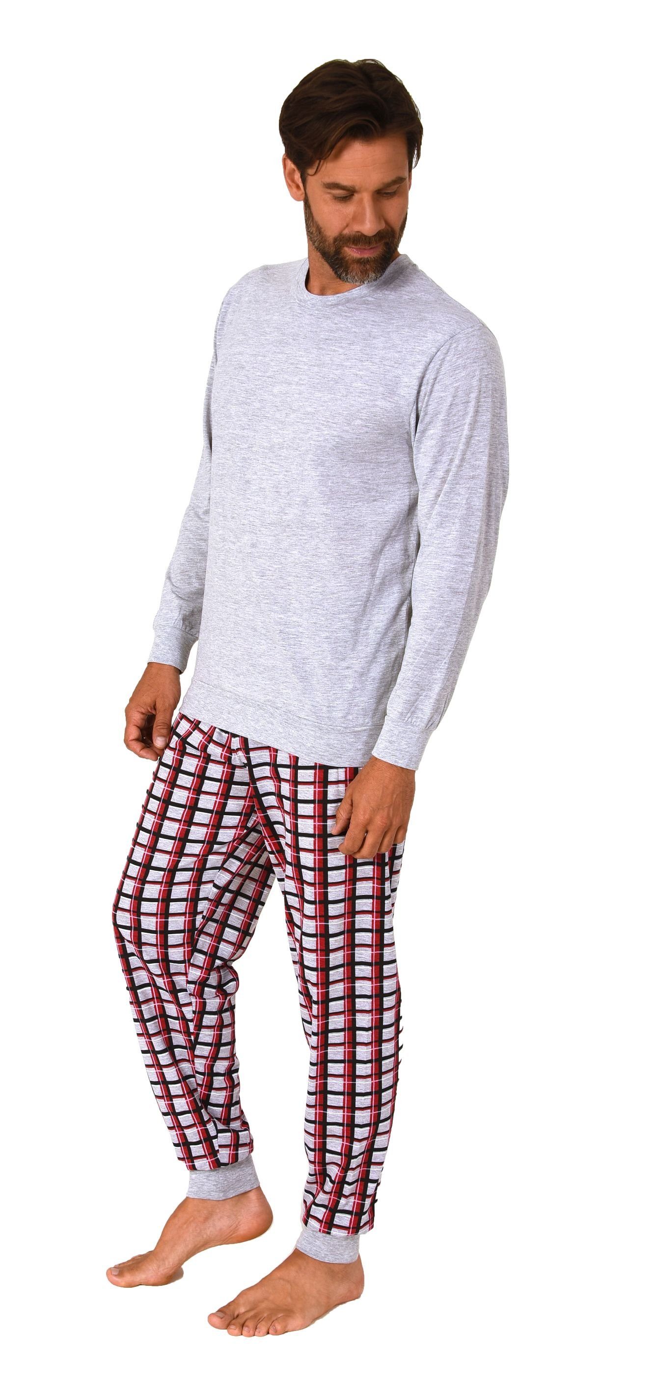 Normann Pyjama Normann Herren Pyjama lang günstig online kaufen