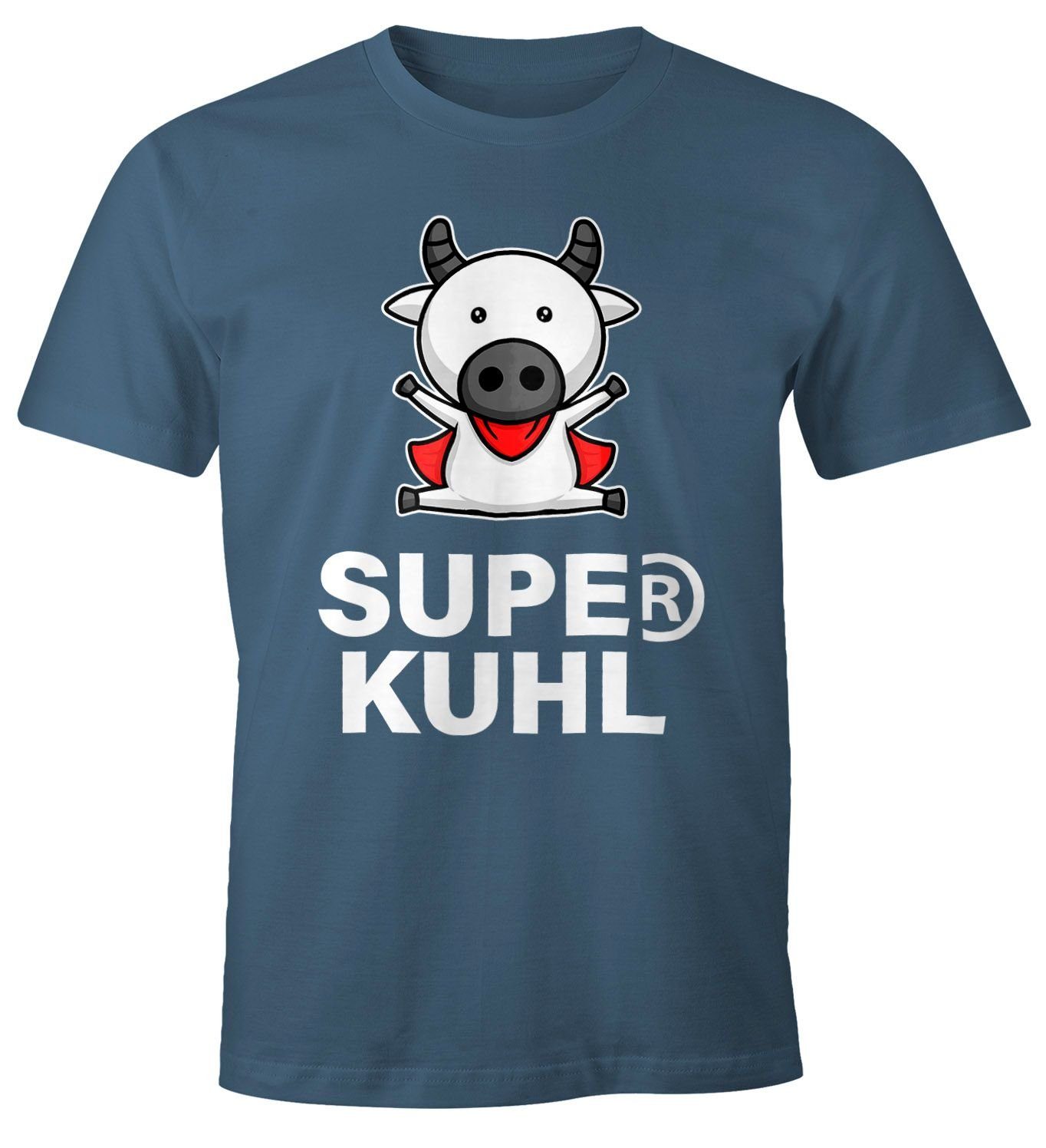 MoonWorks Print-Shirt Lustiges Herren T-Shirt Tier-Motiv günstig online kaufen