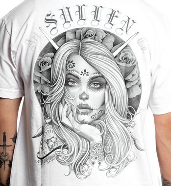 Sullen Clothing T-Shirt Mouse Badge Weiß