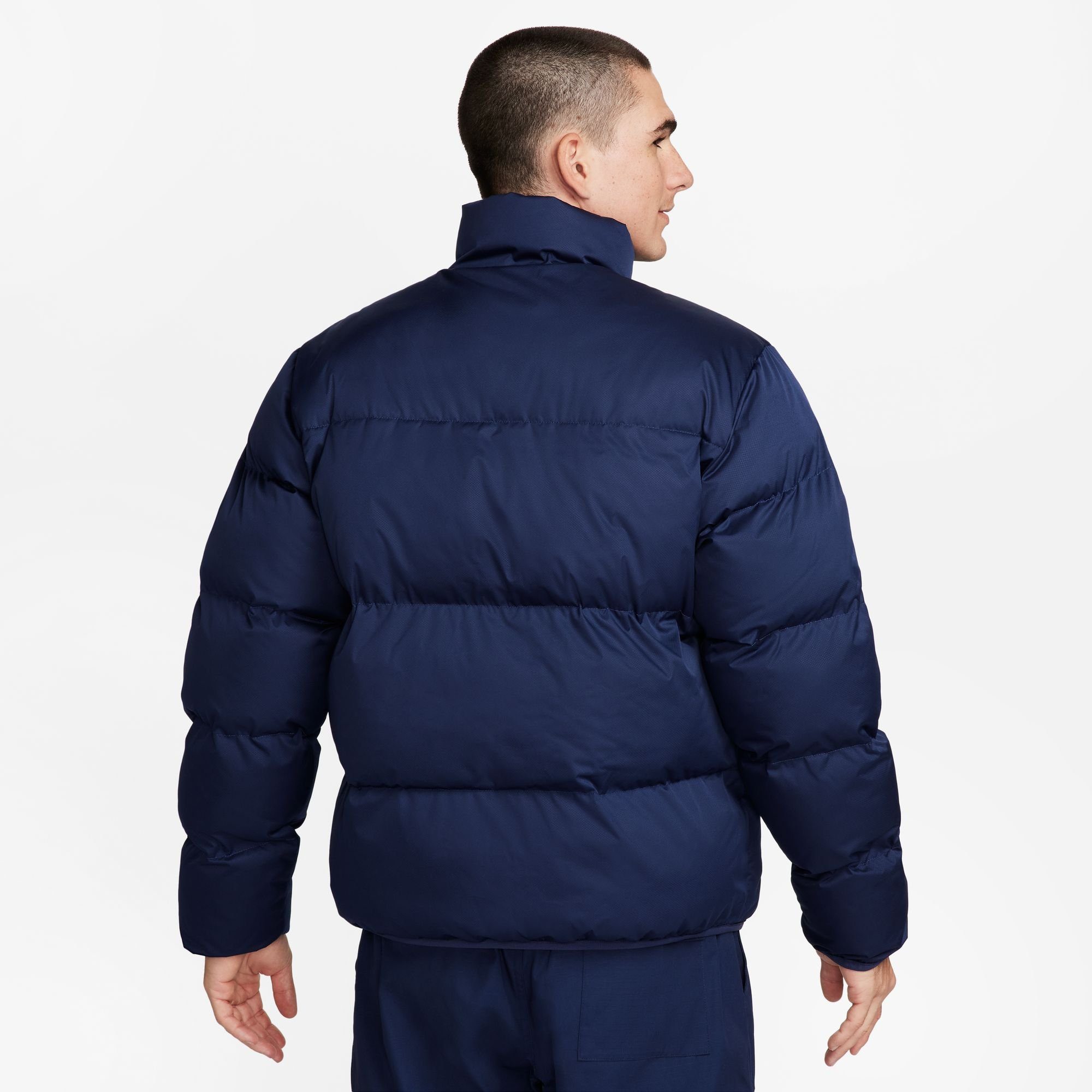 MIDNIGHT TF PUFFER Steppjacke Nike NAVY/WHITE Sportswear NK M CLUB JKT