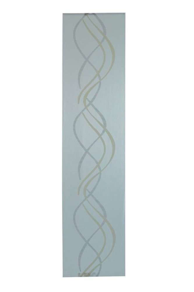 HOMING Schiebegardine Daike (1 St), Klettband, transparent, Schiebevorhang Daike