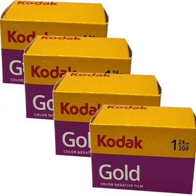 Kodak Farbnegativfilm »4x Kodak Gold 200 135/24 Film«