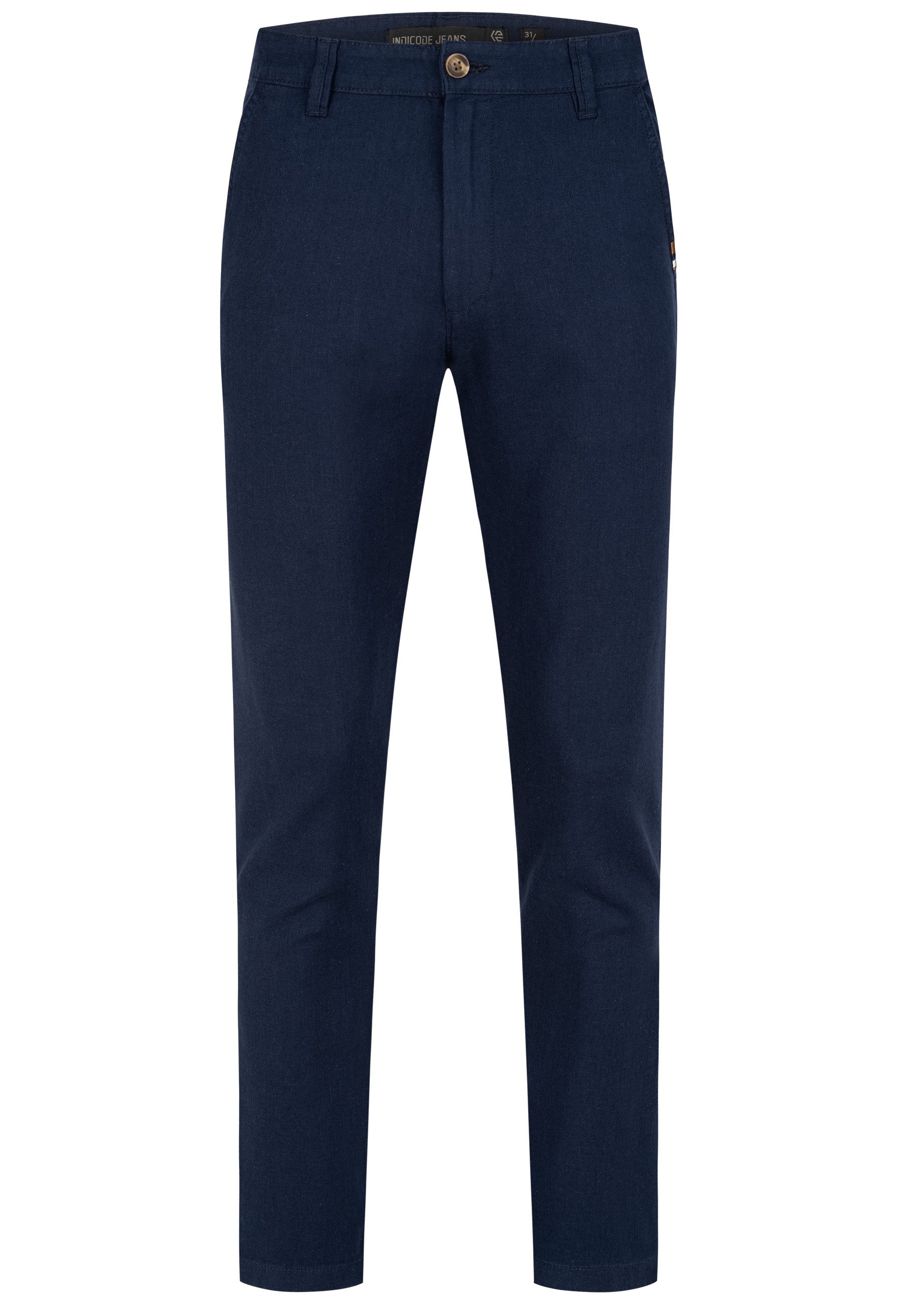 Indicode Leinenhose INGuy moderne Stretchhose mit günstig online kaufen