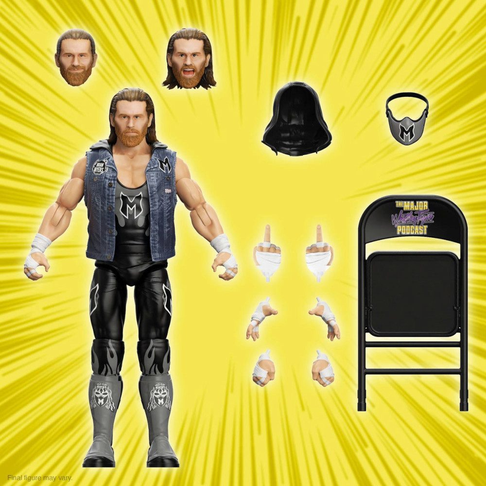 Super7 Actionfigur MAJOR WRESTLING PODCAST ULTIMATES WAVE 2 BRIAN MYERS ACTIONFIGUR
