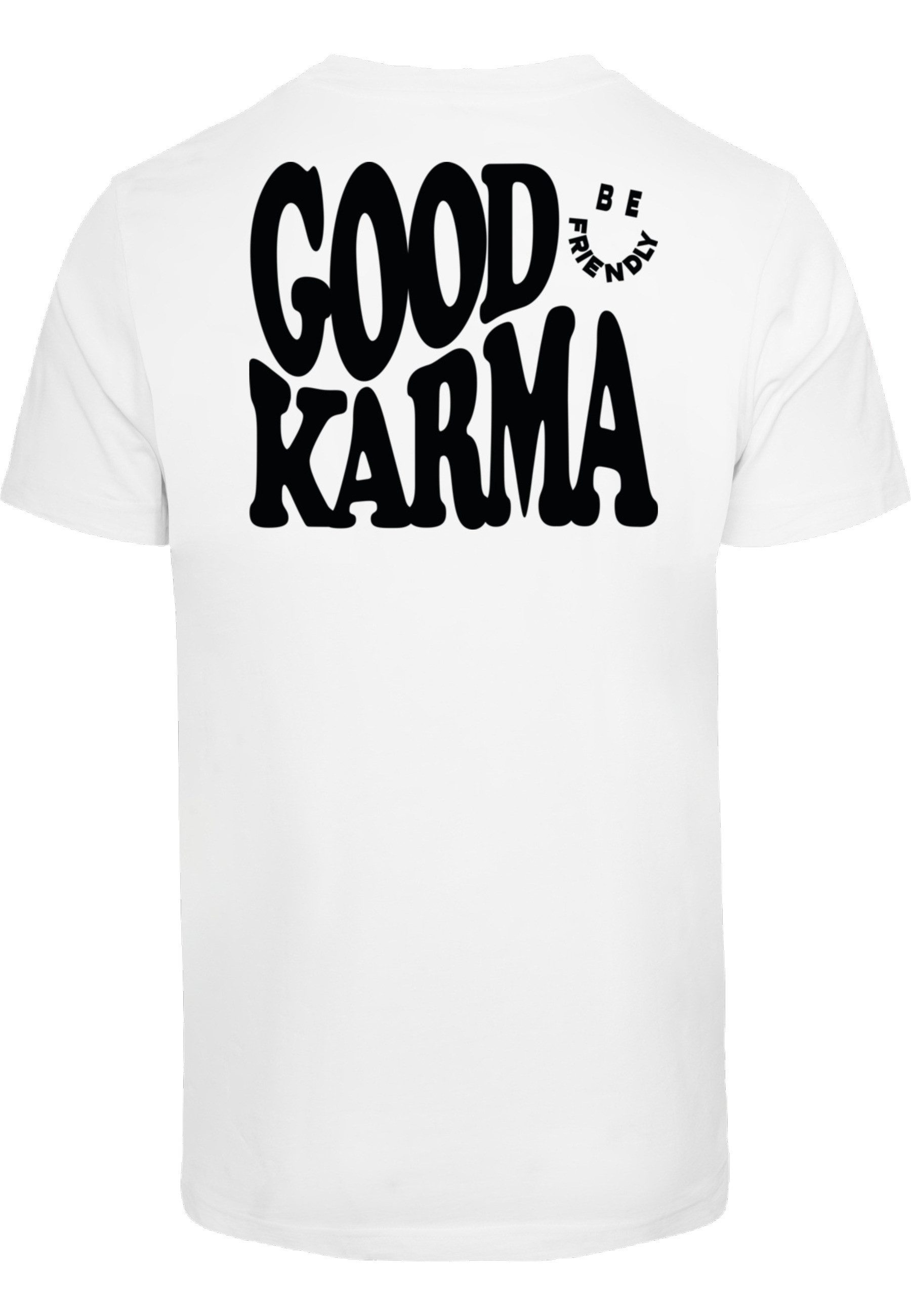 MisterTee T-Shirt MisterTee Good Karma Friendly Tee (1-tlg) – Bild 2 von 5