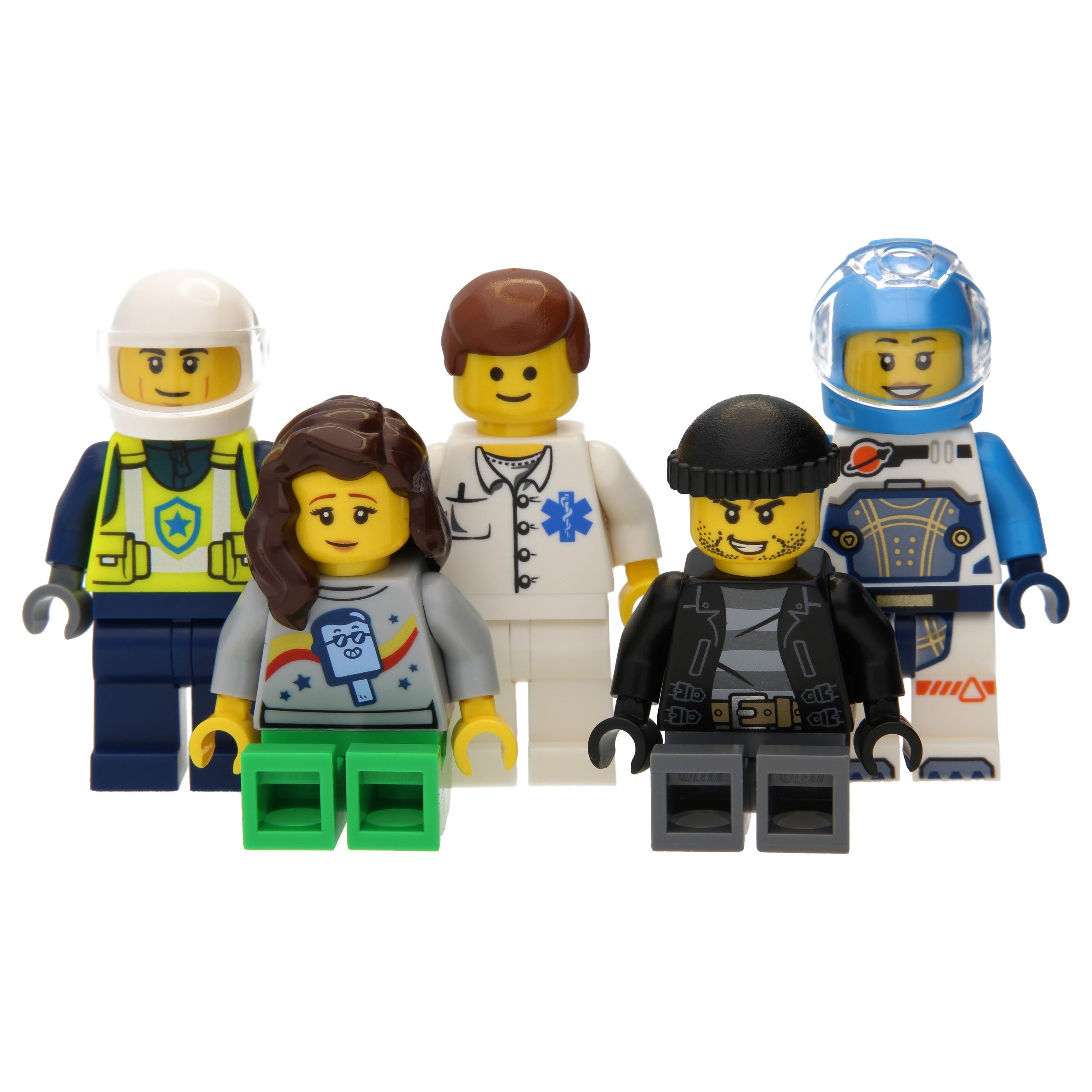 LEGO® 5 gemischte LEGO Figuren Spielbausteine günstig online kaufen