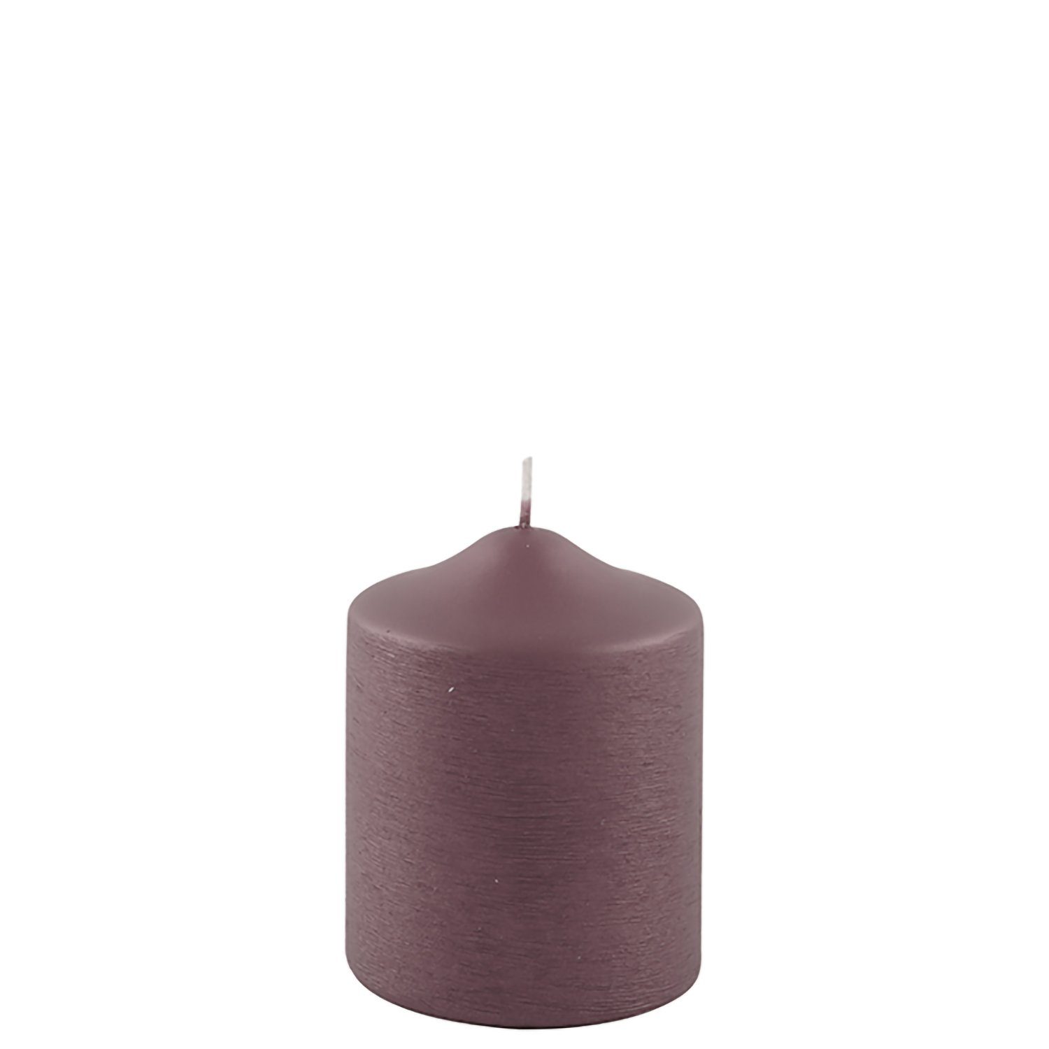 Fink Adventskerze FINK Stumpenkerze Candle - bordeaux - H. 10cm x D. 8cm (1 Stück)