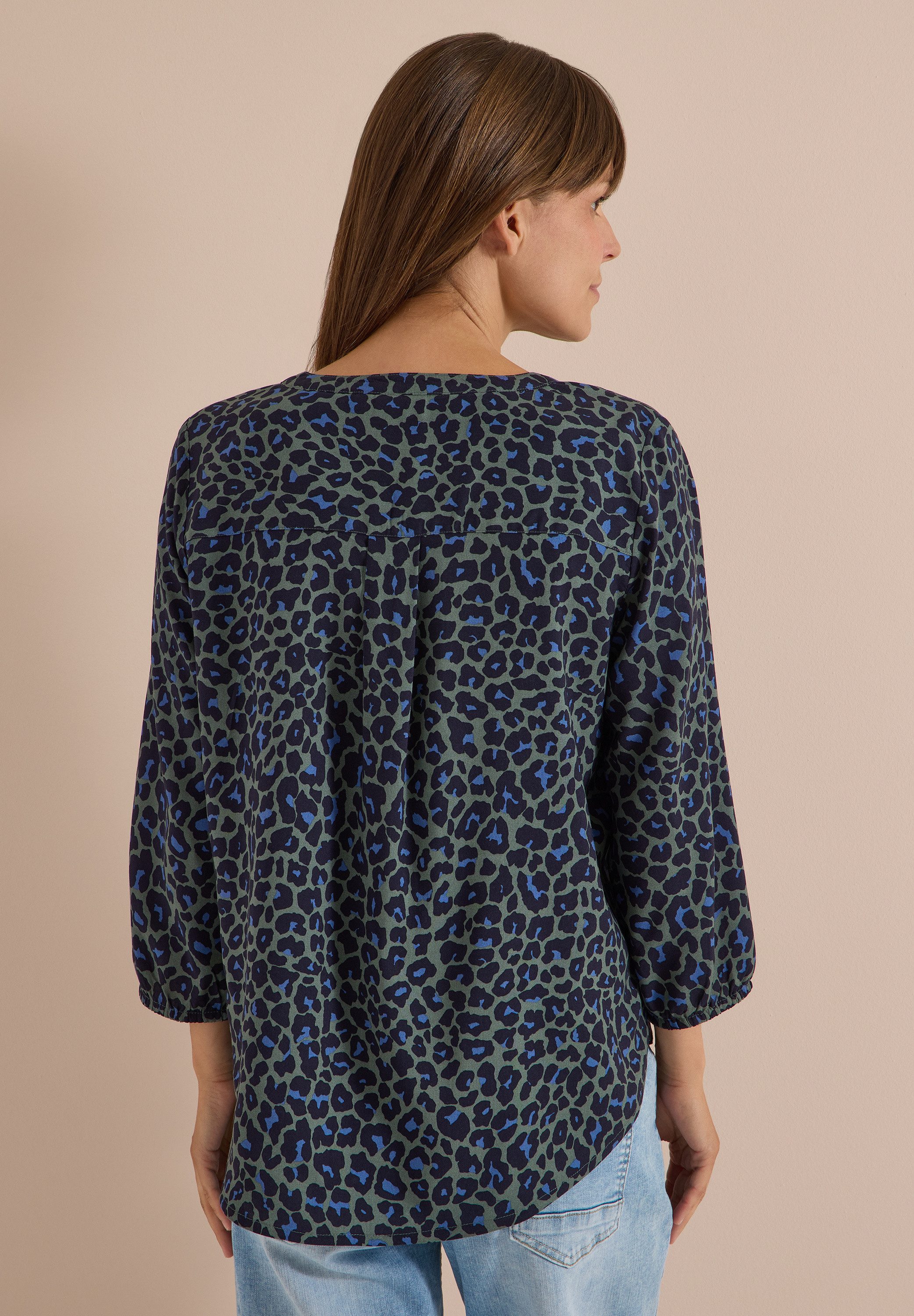 CECIL Hemdbluse mit Leomuster