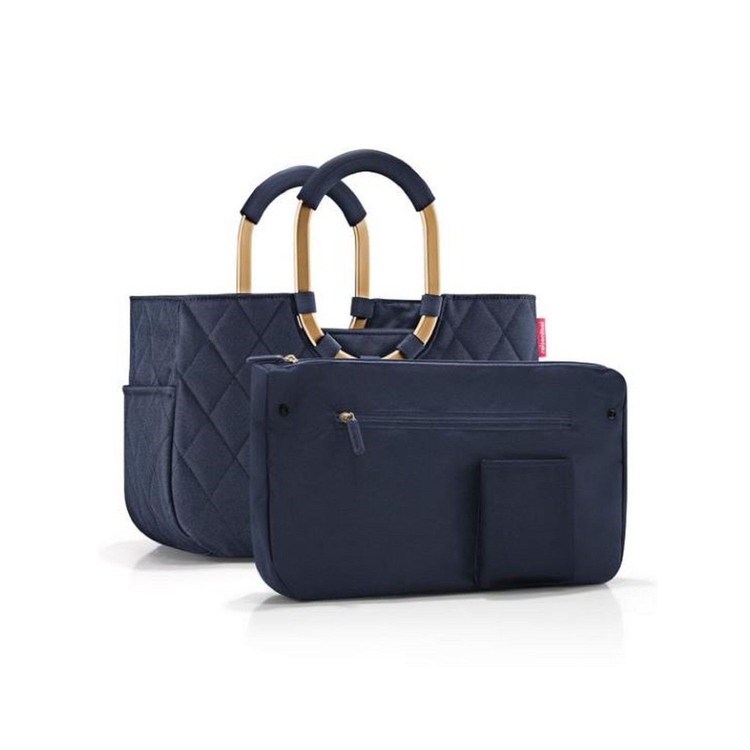 REISENTHEL® Shopper Loopshopper M frame rhombus midnight gold günstig online kaufen