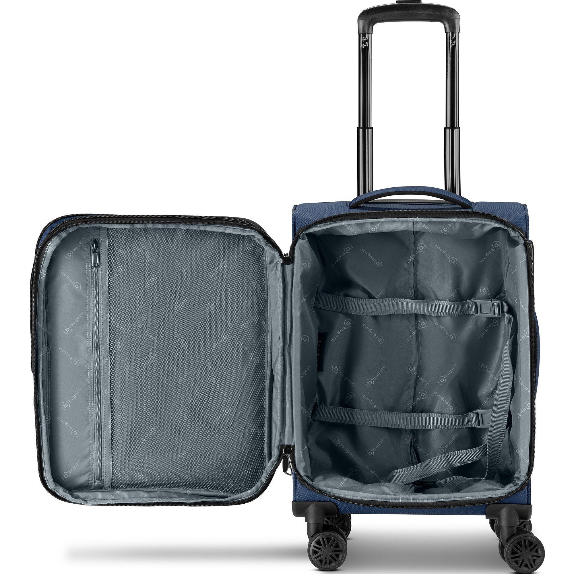 bugatti Handgepäck-Trolley Valencia Soft, 4 Rollen, Polyester