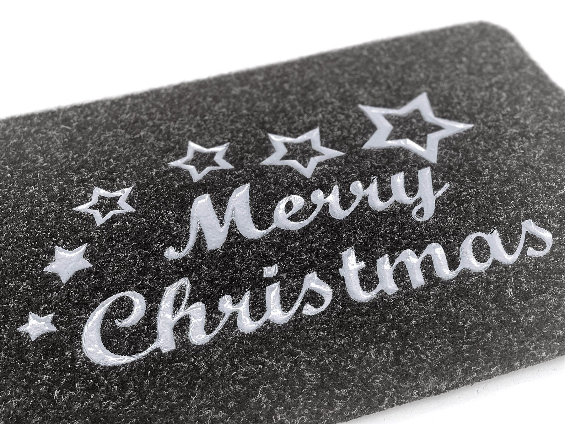 heimtexland Fußmatte Schmutzfangmatte Merry Christmas Fußabstreifer, rechte günstig online kaufen