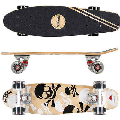 FunTomia Miniskateboard Mini-Board Skateboard mit Mach1 ABEC-9 Kugellager aus 7 Schichten Ahornholz