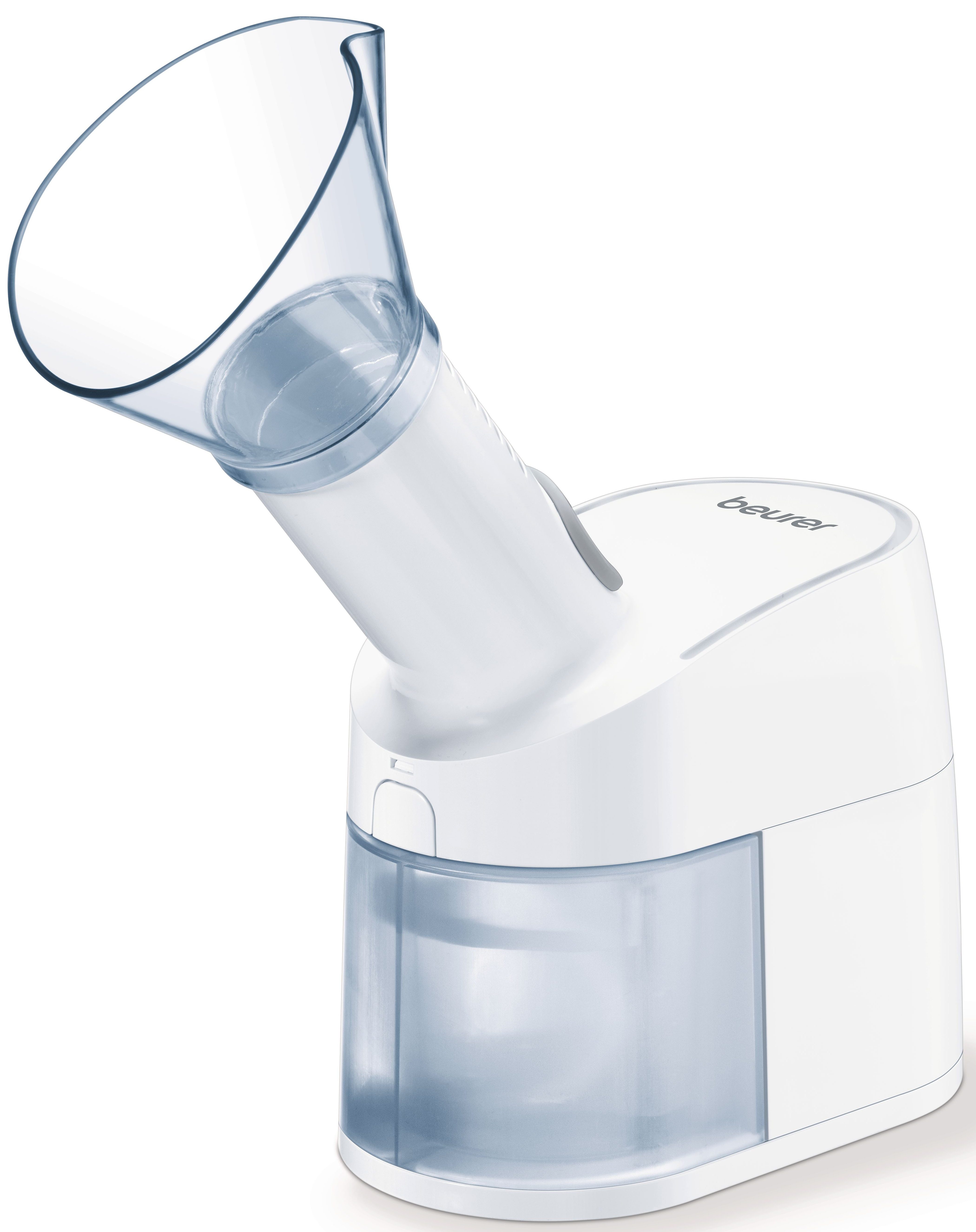 BEURER Inhalationsgerät SI 40, Warmdampfbehandlung bei Erkältungen mit dem Dampfvernebler, Einfache & hygienische Reinigung durch abnehmbare Elemente