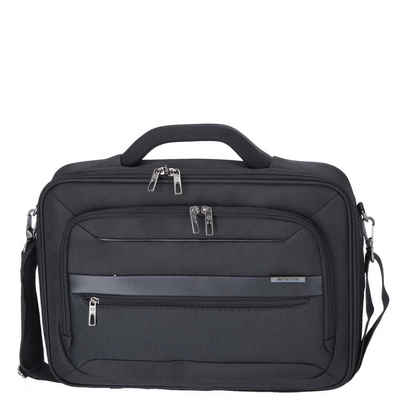 Umhängetasche Samsonite Office Case 15,6 Zoll Laptoptasche Vectura Evo black (Stück, 1-tlg., Stück), Reißverschluss