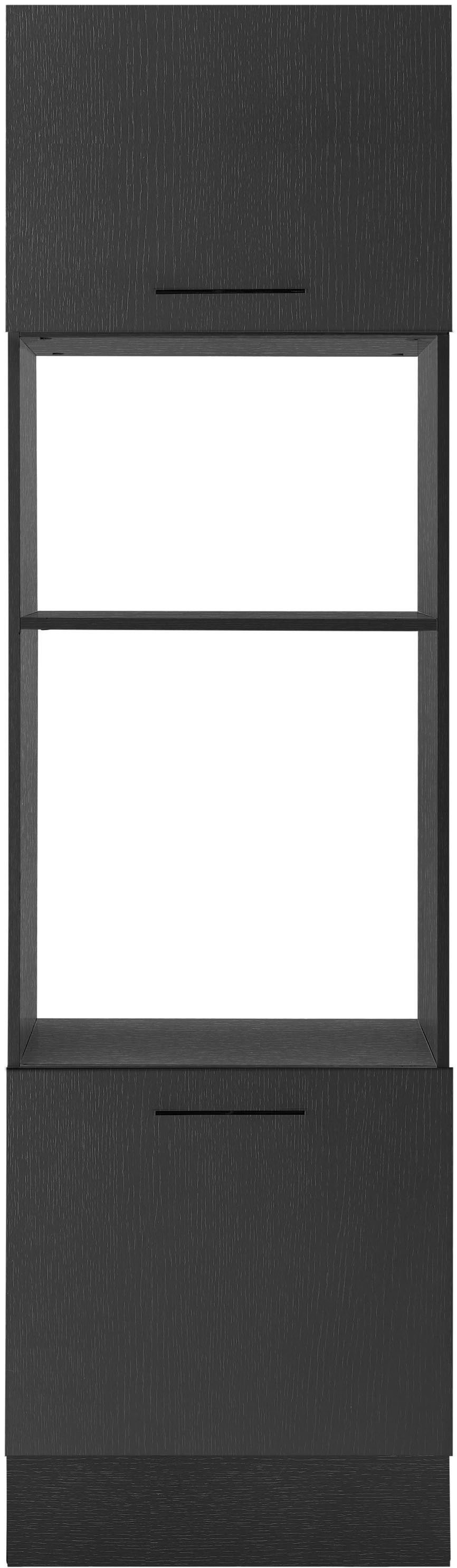 BASIC by Balculina Backofenumbauschrank Turin (1-St) Breite 60 cm, wahlweise in schwarz matt oder weiß matt