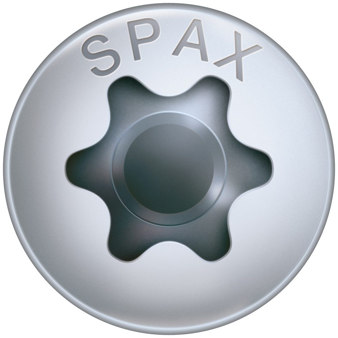SPAX Schraube Schraube, Halbrundkopf, WIROX, TORX TX 20, Vollgewinde, (200 St)