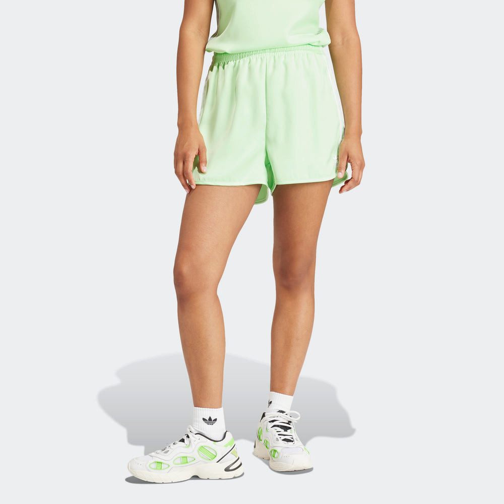 adidas Originals Shorts Adidas Satin Sprint Shorts W - Semi Green Spark
