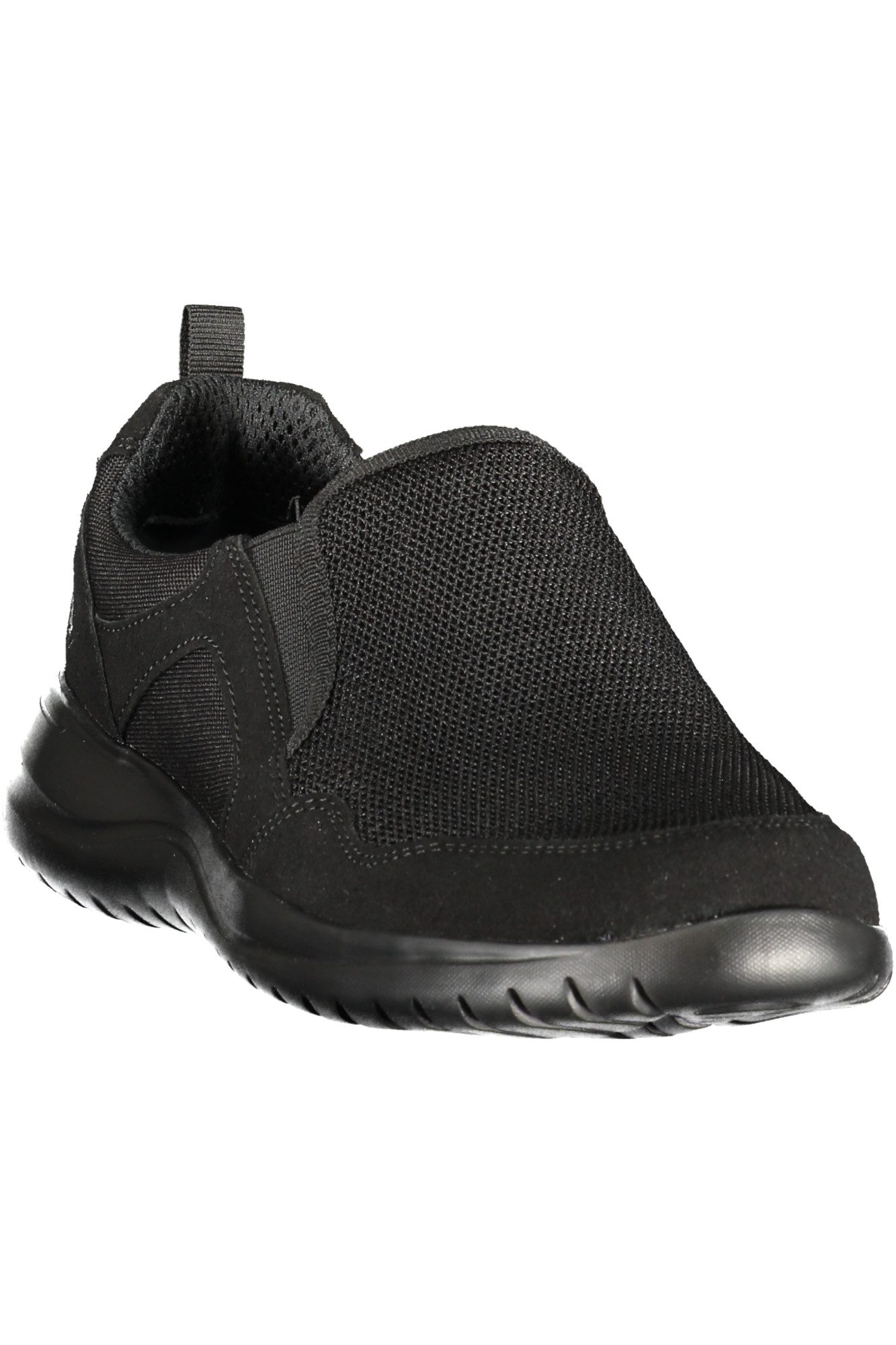 LUMBERJACK Sneaker Herrensportschuh Schwarz mit Elastik und