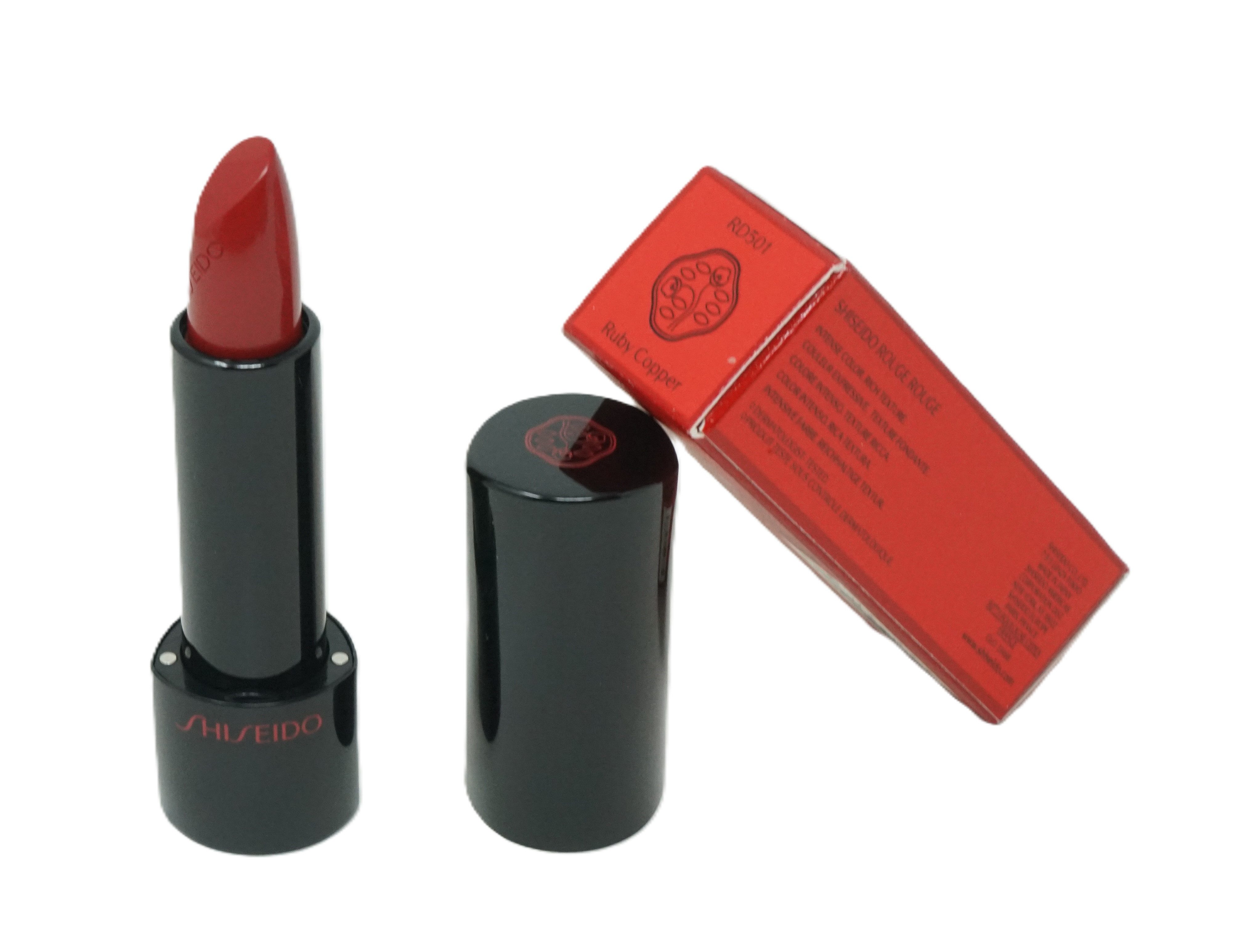 SHISEIDO Lippenstift Shiseido Ginza Rouge Rouge Lippenstift RD 501 Ruby Copper 4g
