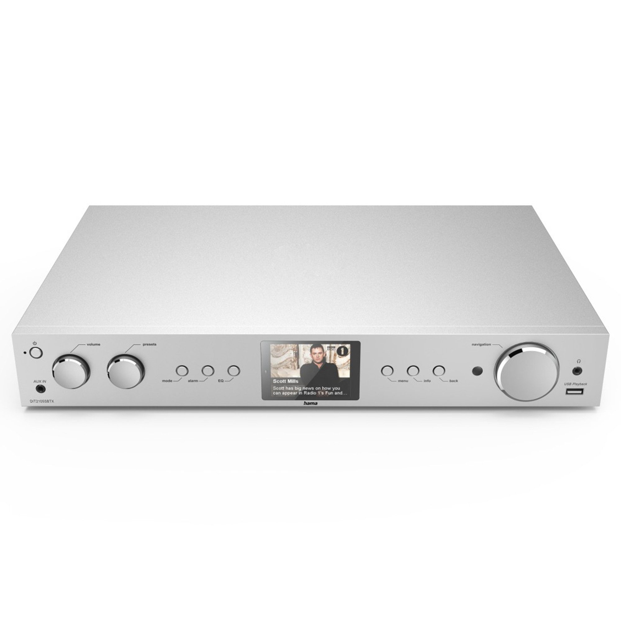 Hama DIT2105SBTX, DAB+/Internetradio Digitalradio (DAB)