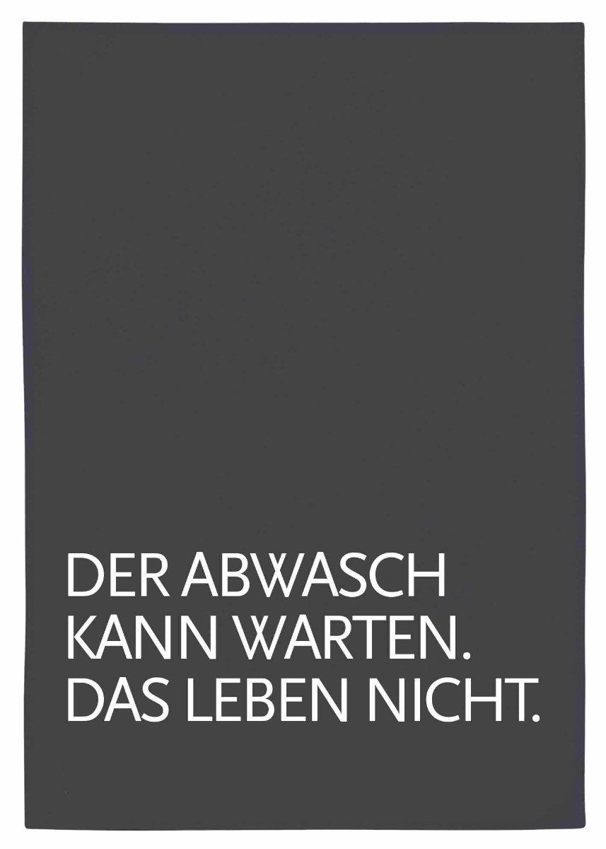 17,30 Hamburg Geschirrtuch DER ABWASCH KANN günstig online kaufen