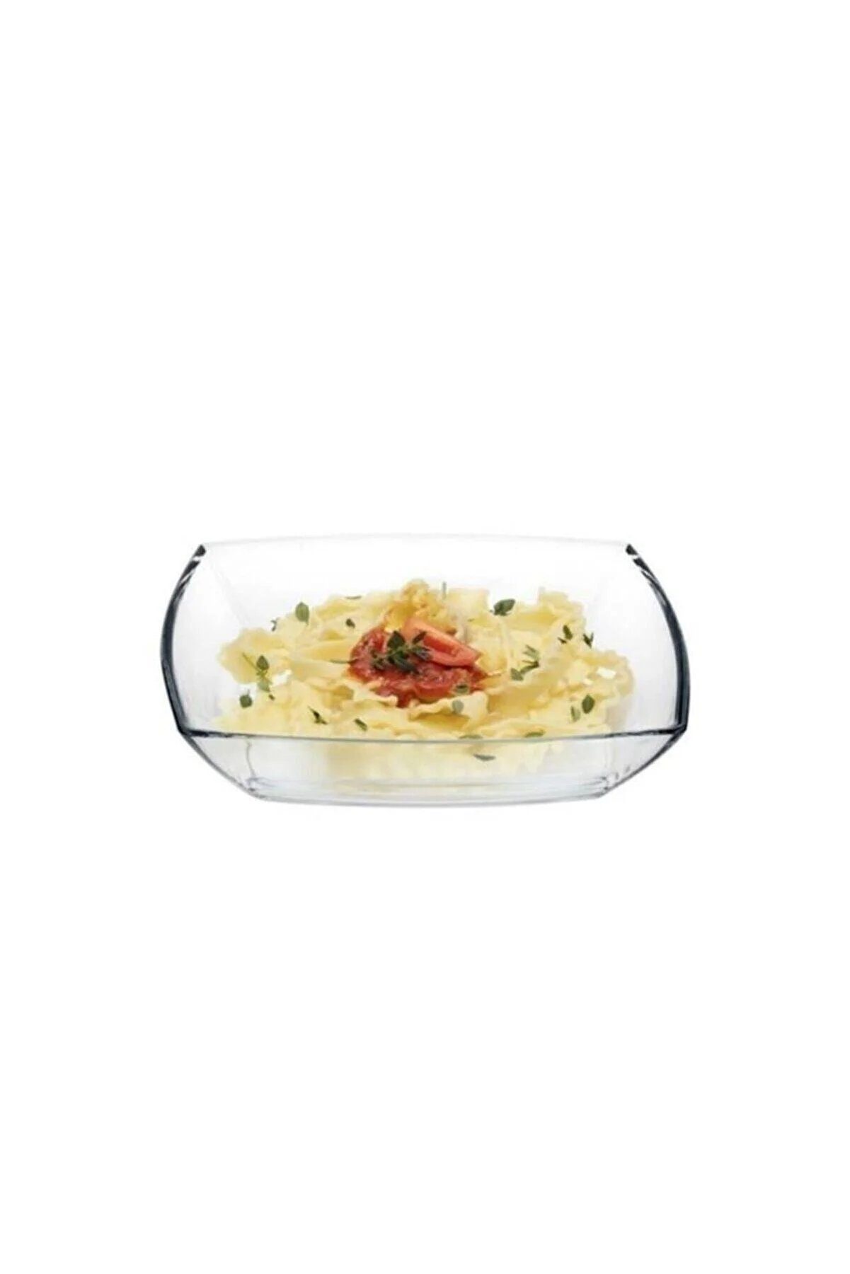 Pasabahce Schale 2er Tokio Glasschale 36x140mm Servierteller aus Glas, (2-tlg)