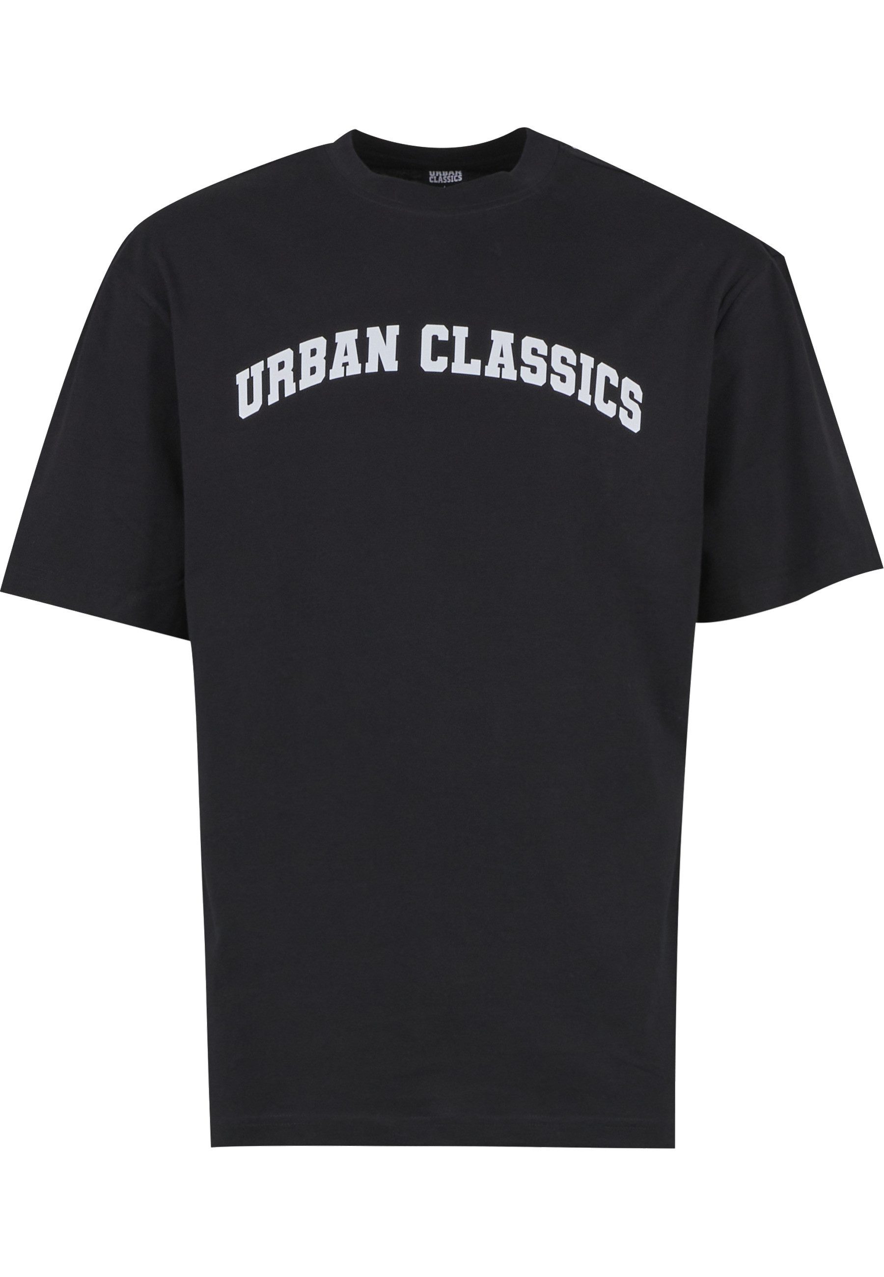 URBAN CLASSICS T-Shirt Urban Classics UC College Logo Tall Tee (1-tlg)