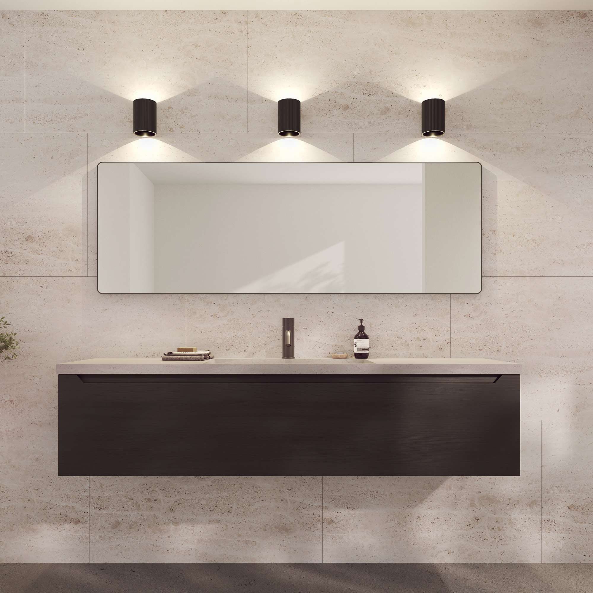 Loevschall Wandleuchte Sekvens, Modern Wandlampe, Auf-/Ablicht, günstig online kaufen