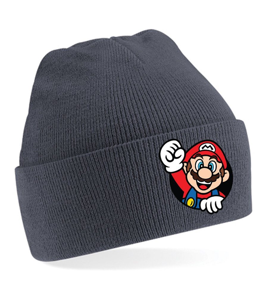 Beanie Unisex Erwachsenen Mütze Super Mario Faust Konsole Gaming