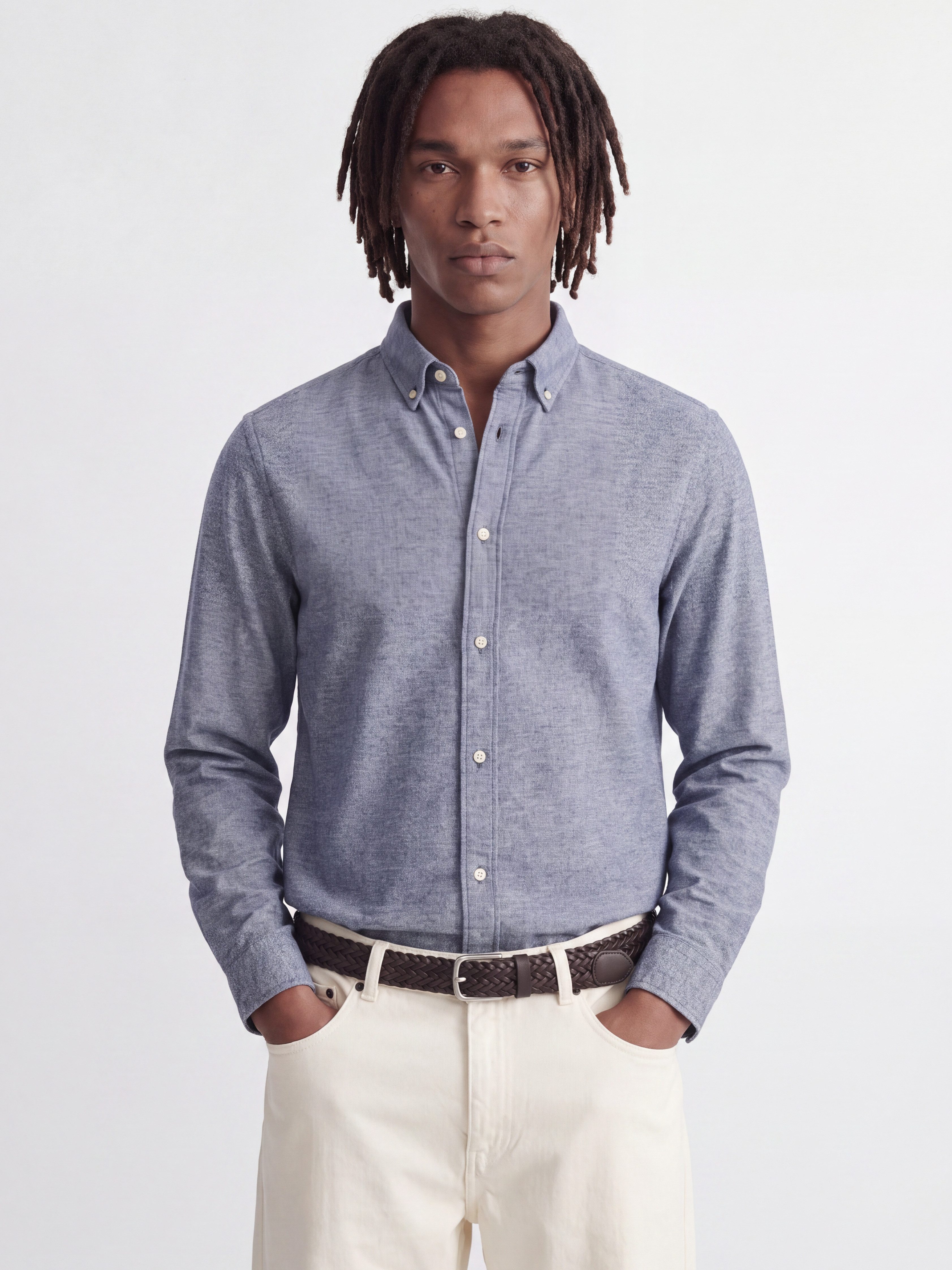 Jack & Jones Langarmhemd JPRBLUHARVEY TWILL SOLID L/S SHIRT SN Baumwolle, regular fit